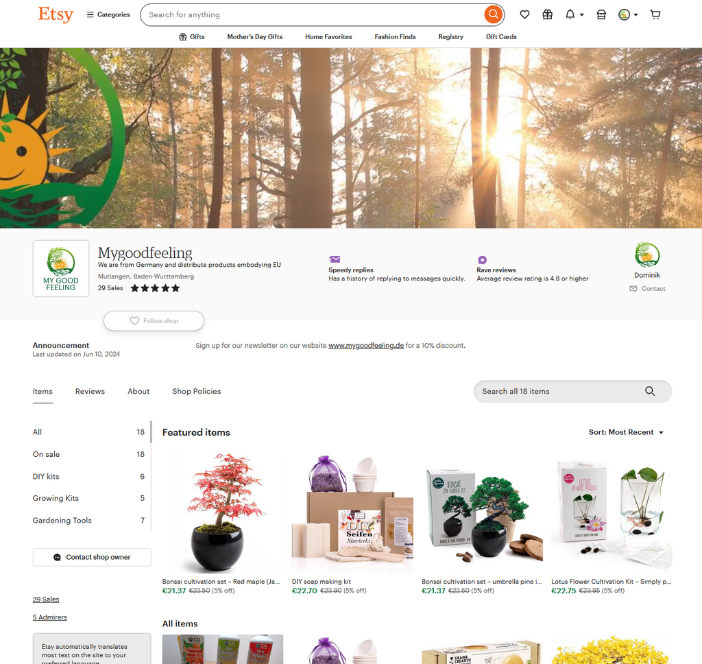 Etsy Shop