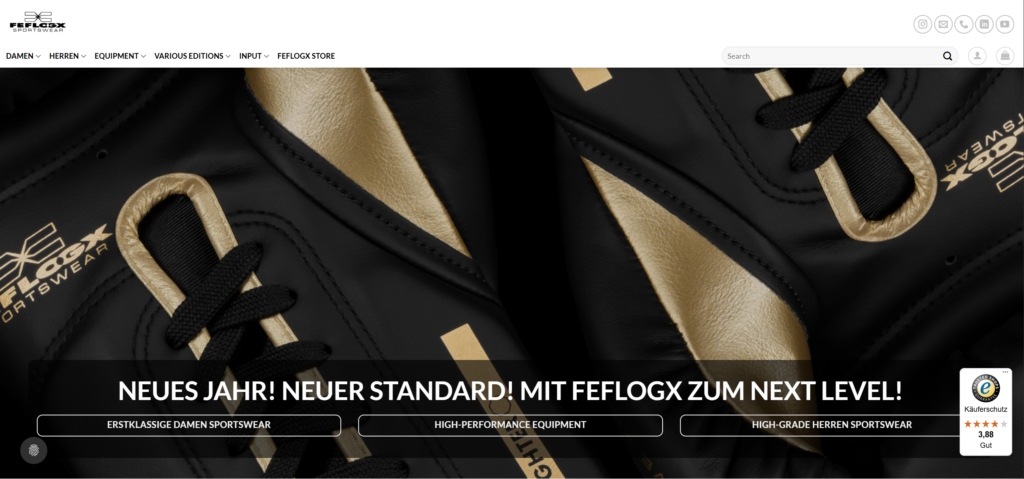 FEFLOGX Onlineshop